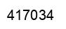 Number 417034 black image