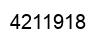 Number 4211918 black image
