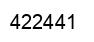 Número 422441 imagen negro