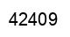 Number 42409 black image