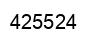 Número 425524 imagen negro