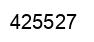Número 425527 imagen negro