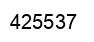 Número 425537 imagen negro