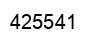Número 425541 imagen negro