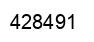 Number 428491 black image