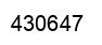 Number 430647 black image