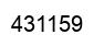 Number 431159 black image