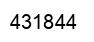 Número 431844 imagen negro