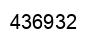 Número 436932 imagen negro