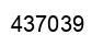 Número 437039 imagen negro