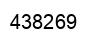 Number 438269 black image