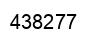 Number 438277 black image