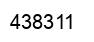 Número 438311 imagen negro