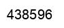 Number 438596 black image