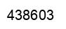 Número 438603 imagen negro