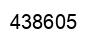 Número 438605 imagen negro