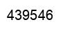 Number 439546 black image