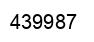 Número 439987 imagen negro