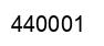 Number 440001 black image