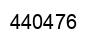 Number 440476 black image
