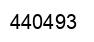 Number 440493 black image