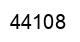 Number 44108 black image