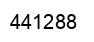 Number 441288 black image
