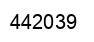 Número 442039 imagen negro