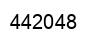 Número 442048 imagen negro