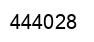 Número 444028 imagen negro