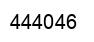 Number 444046 black image