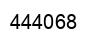 Número 444068 imagen negro