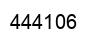 Number 444106 black image