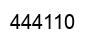 Número 444110 imagen negro