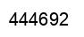Number 444692 black image