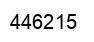 Number 446215 black image