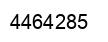 Number 4464285 black image