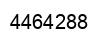 Number 4464288 black image