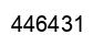 Number 446431 black image
