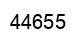 Número 44655 imagen negro