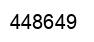 Number 448649 black image