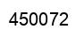 Number 450072 black image
