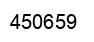 Number 450659 black image