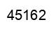 Number 45162 black image