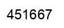 Number 451667 black image