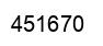 Number 451670 black image