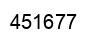 Number 451677 black image