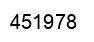 Number 451978 black image