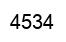 Number 4534 black image