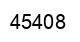 Número 45408 imagen negro